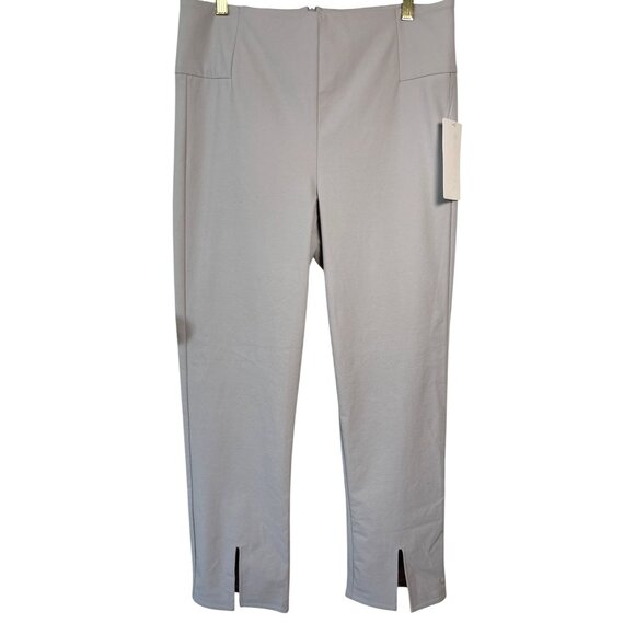 Athleta Wander Pants Size 12 Slim Straight Crop Gray NWT $98 Straight Stretch - Picture 1 of 9
